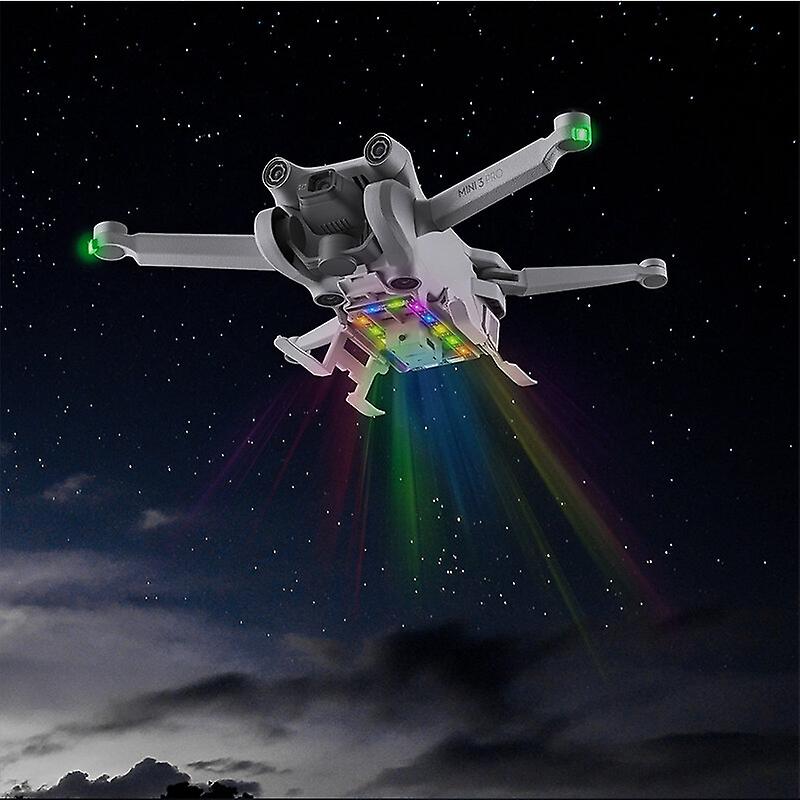 STARTRC LED Night Flight Heighten Foldable Landing Gear Skid with Flash Light for DJI Mini 3 PRO RC
