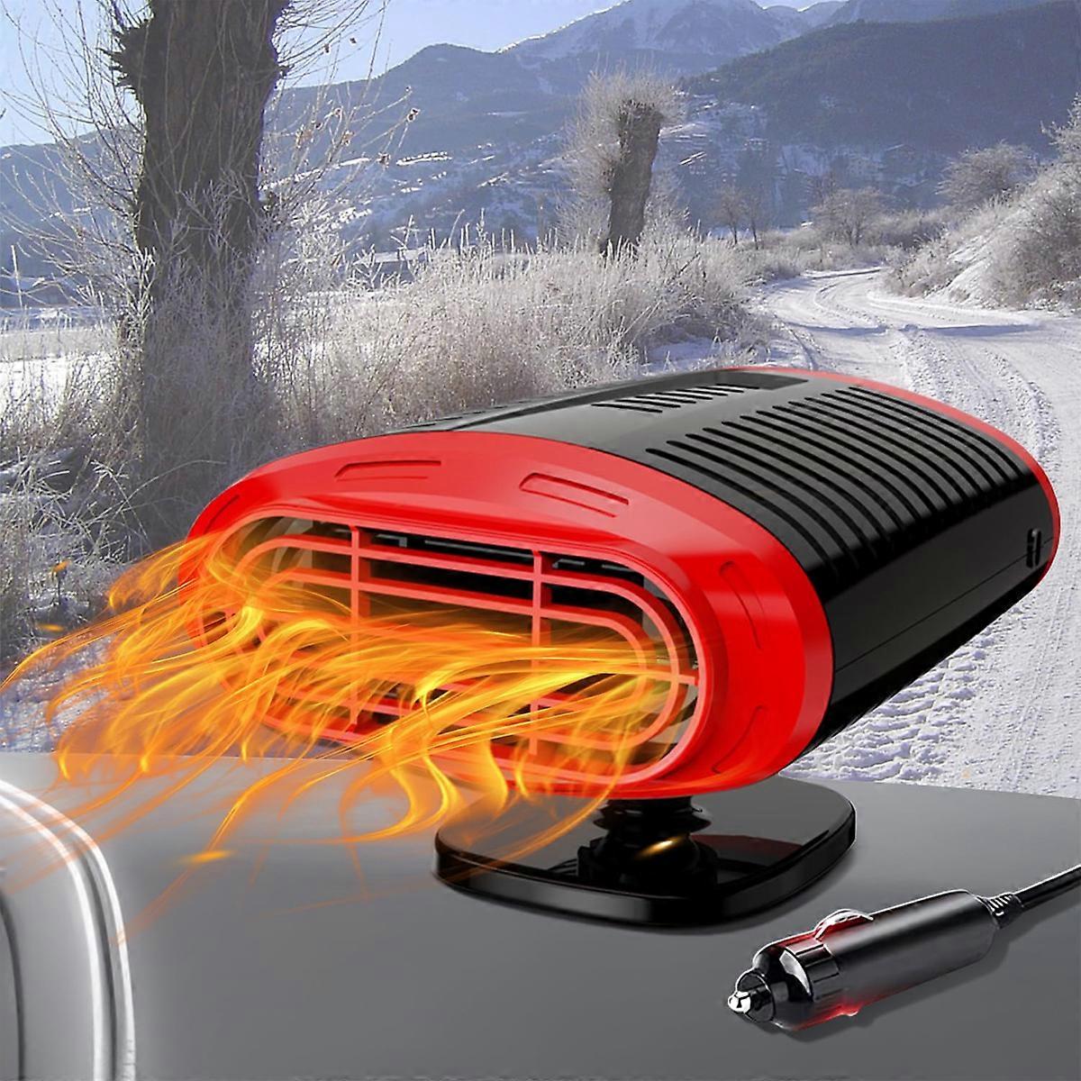 Car Heater Portable Car Heater That Plugs Into Cigarette Lighter  Windshield Heater Defroster