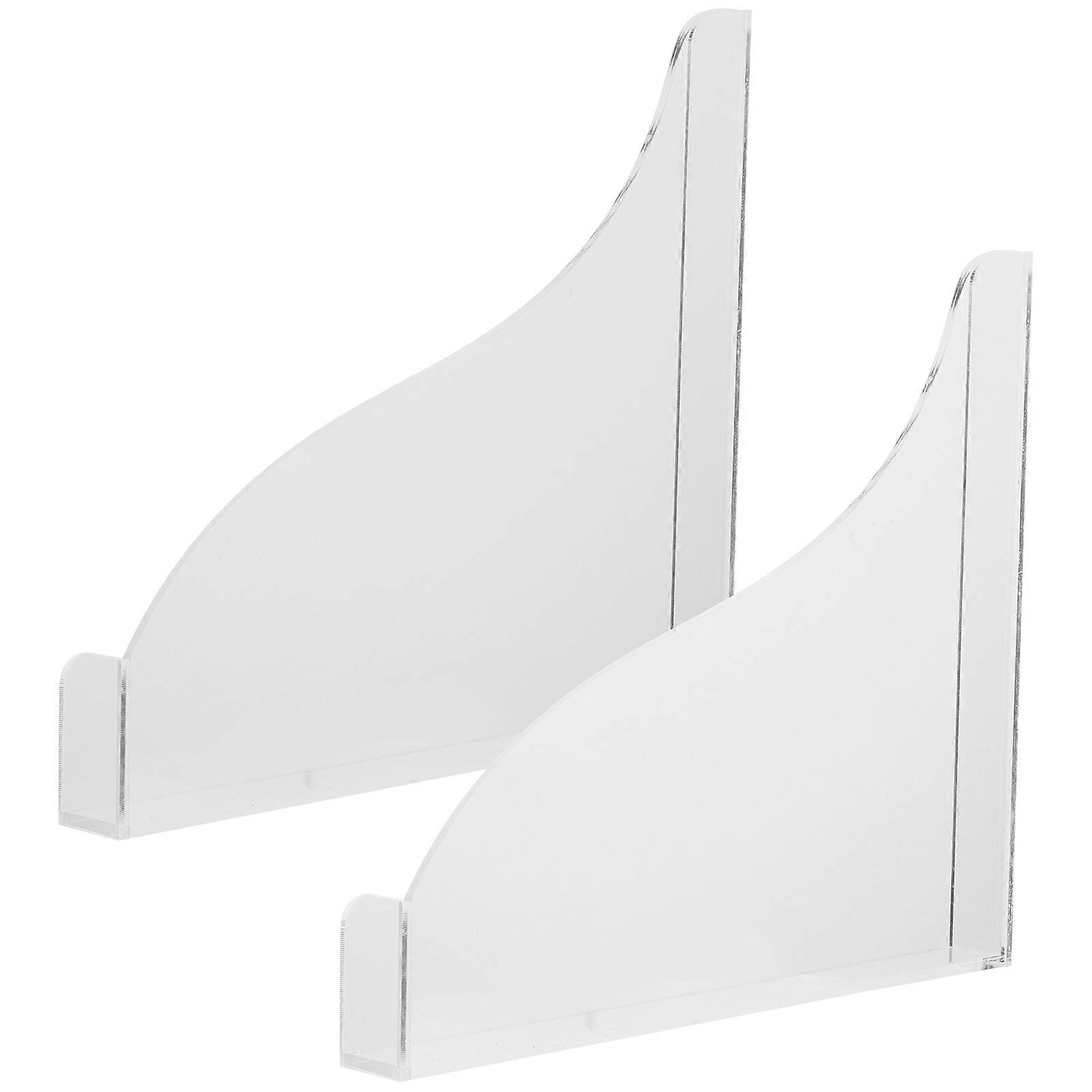 1 Set of Acrylic Bathtub Shower Splashing Guard Shower Water Guards Bath Tub Splashing Guards