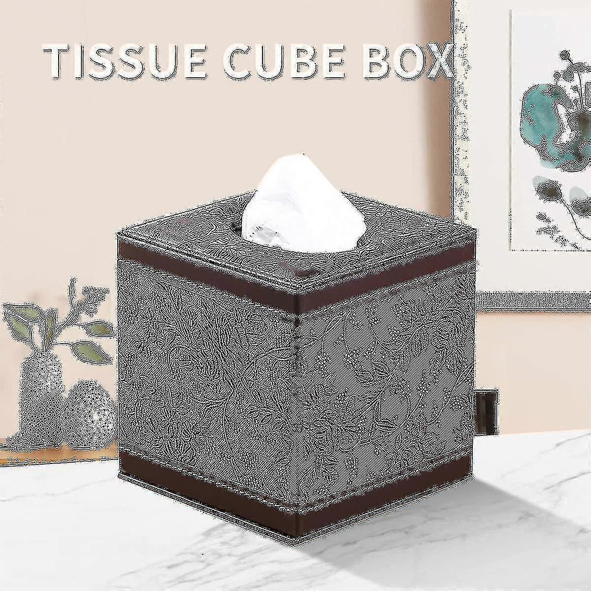 Tissue Box Cover Square,compatible Large Size, Tissue Box Holder -Sy