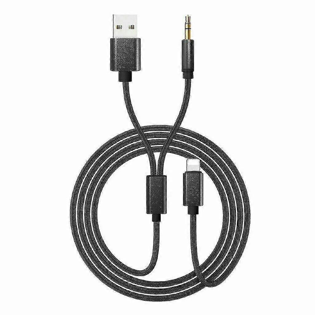 Dla Bmw & Mini Ipod Iphone 6 7 8 Xs Xr Interface Audio USB Lead Aux Adapter