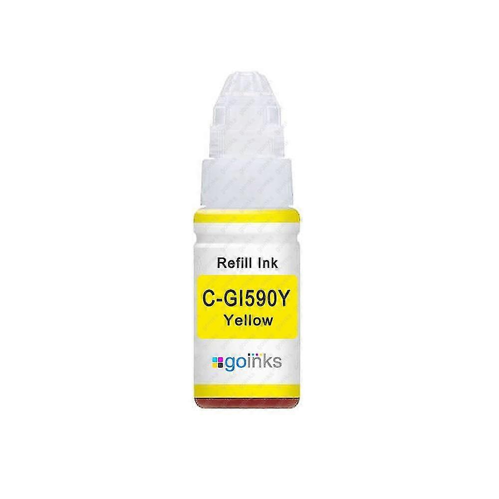Yellow 70ml Ink Bottle To Replace Gi-590y Compatible/non-oem From