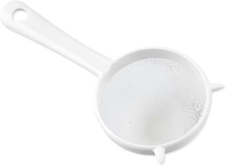 Kitchen Handheld Reusable Plastic Strainer Mesh Tea Leaf Strainer