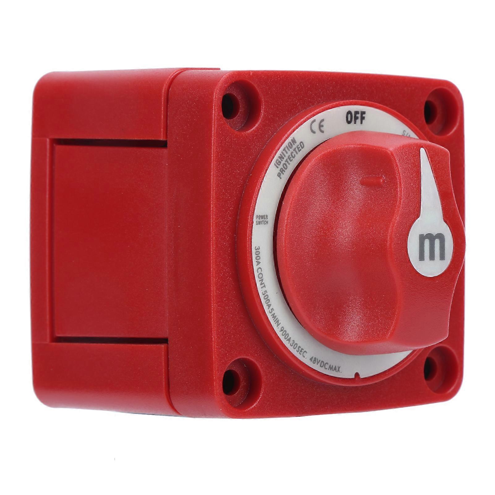 Yacht Battery Switch Single Circuit 6006 MSeries HardWearing for Marine Boat DC 1248V YEMAA