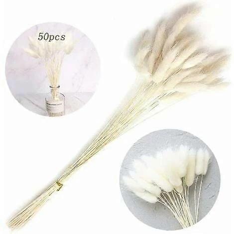 Szárított virágok - fehér (egy csomó 60)