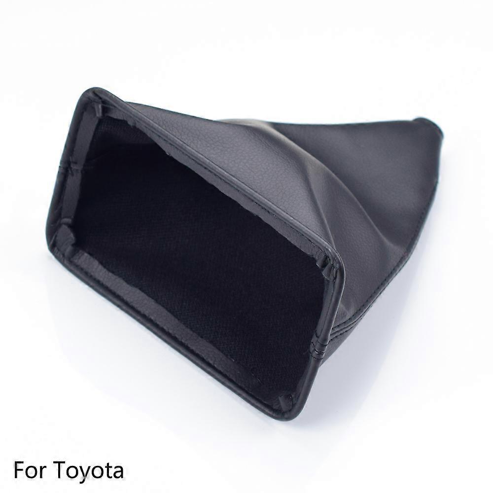 5 Speed/ 6 Gear Car Shift Gear change lever knob + Leather Boot Gaitor Cover For Toyota Corolla Verso RAV4 AVENSIS Yaris-5 Speed