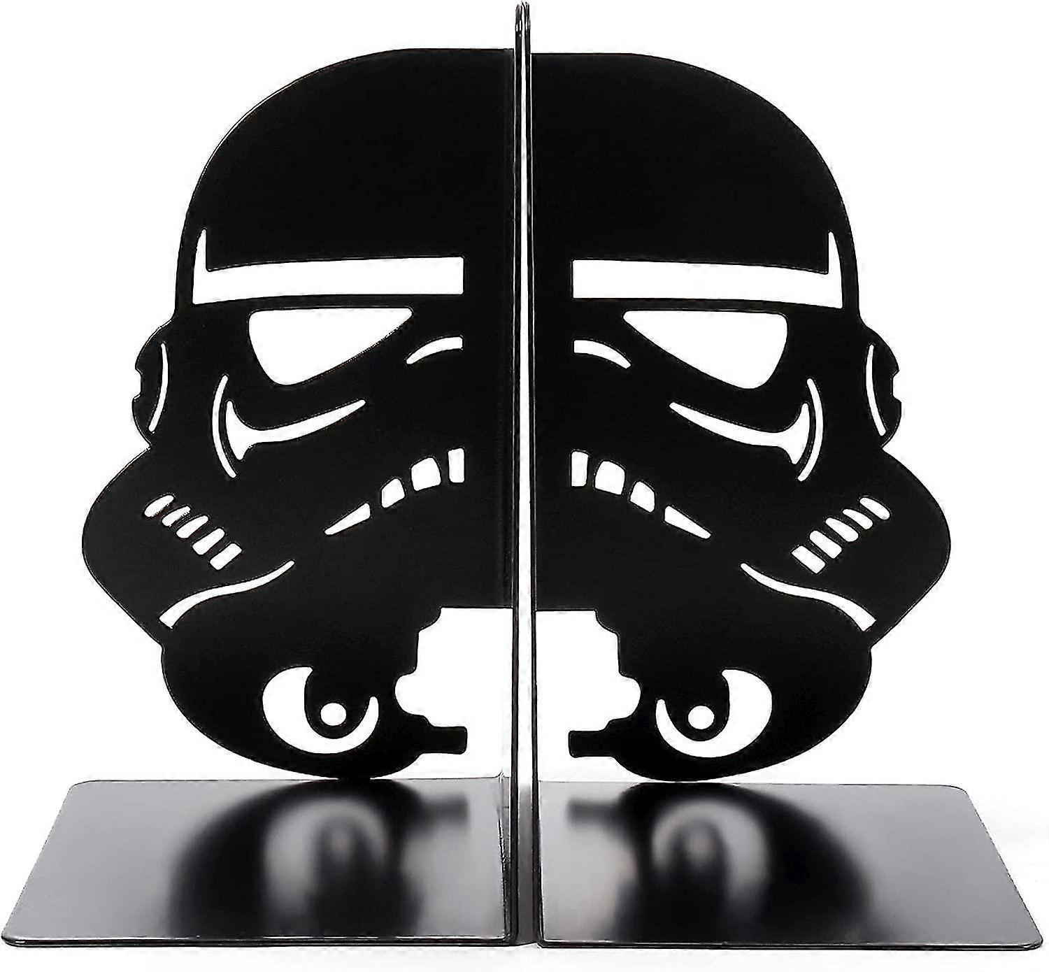 Bookshelf, Black Metal Mask Bookshelf, For Home Bookshelf Decoration, Heavy Duty Bookshelf