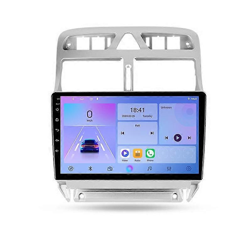 For Peugeot 307 1 2001 - 2008 Android 2 Din Car Radio Multimedia Video Player GPS Stereo Audio