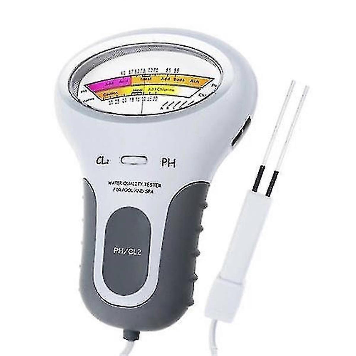 2 In 1 Ph Chlorine Meter Tester Pc-102 Ph Tester Chlorine Water Quality Testing Device  Swimming Pool Water Quality Tester