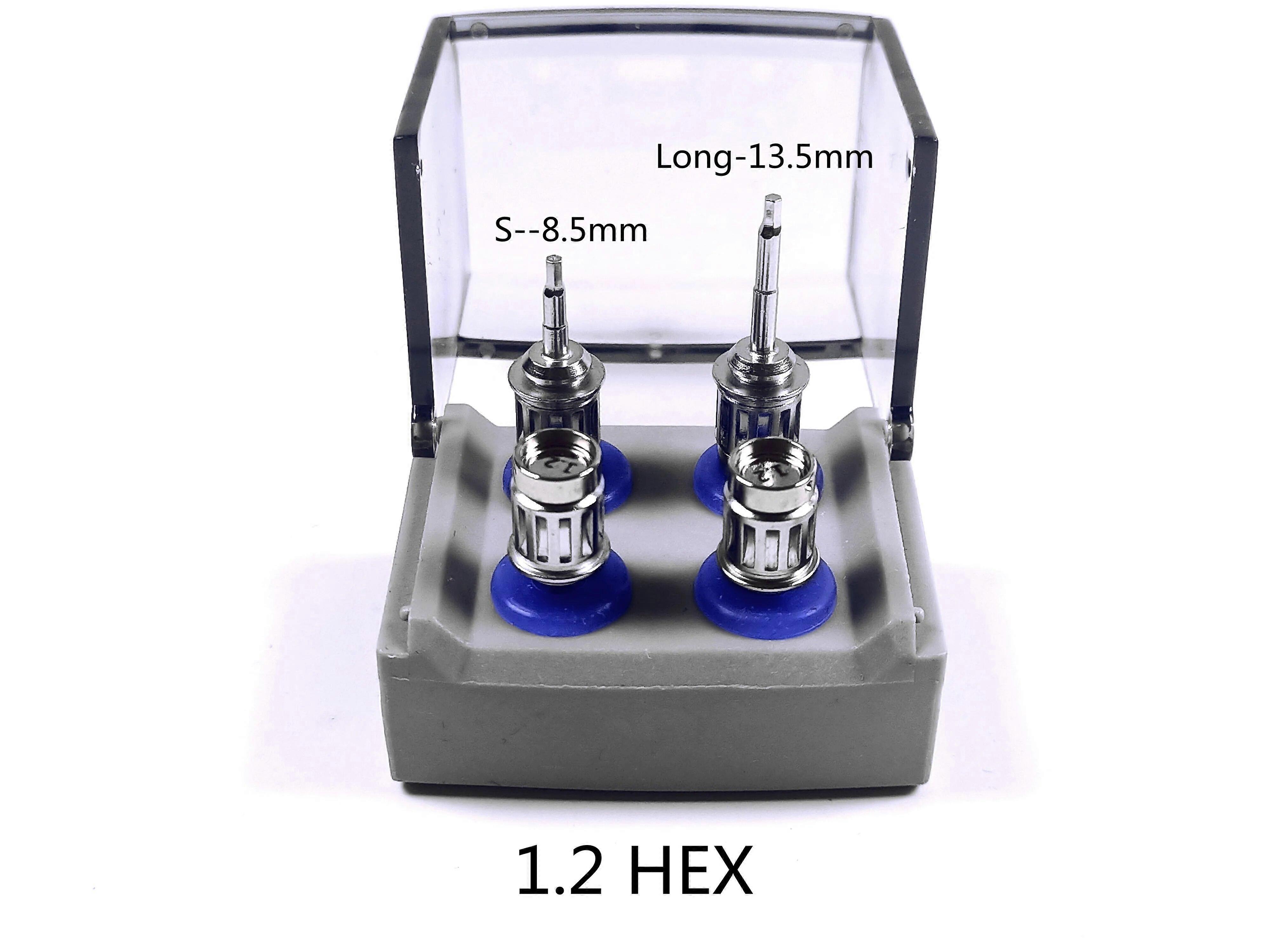 Wkrętak dynamometryczny do implantu dentystycznego 1,2 HEX L / S ze schowkiem