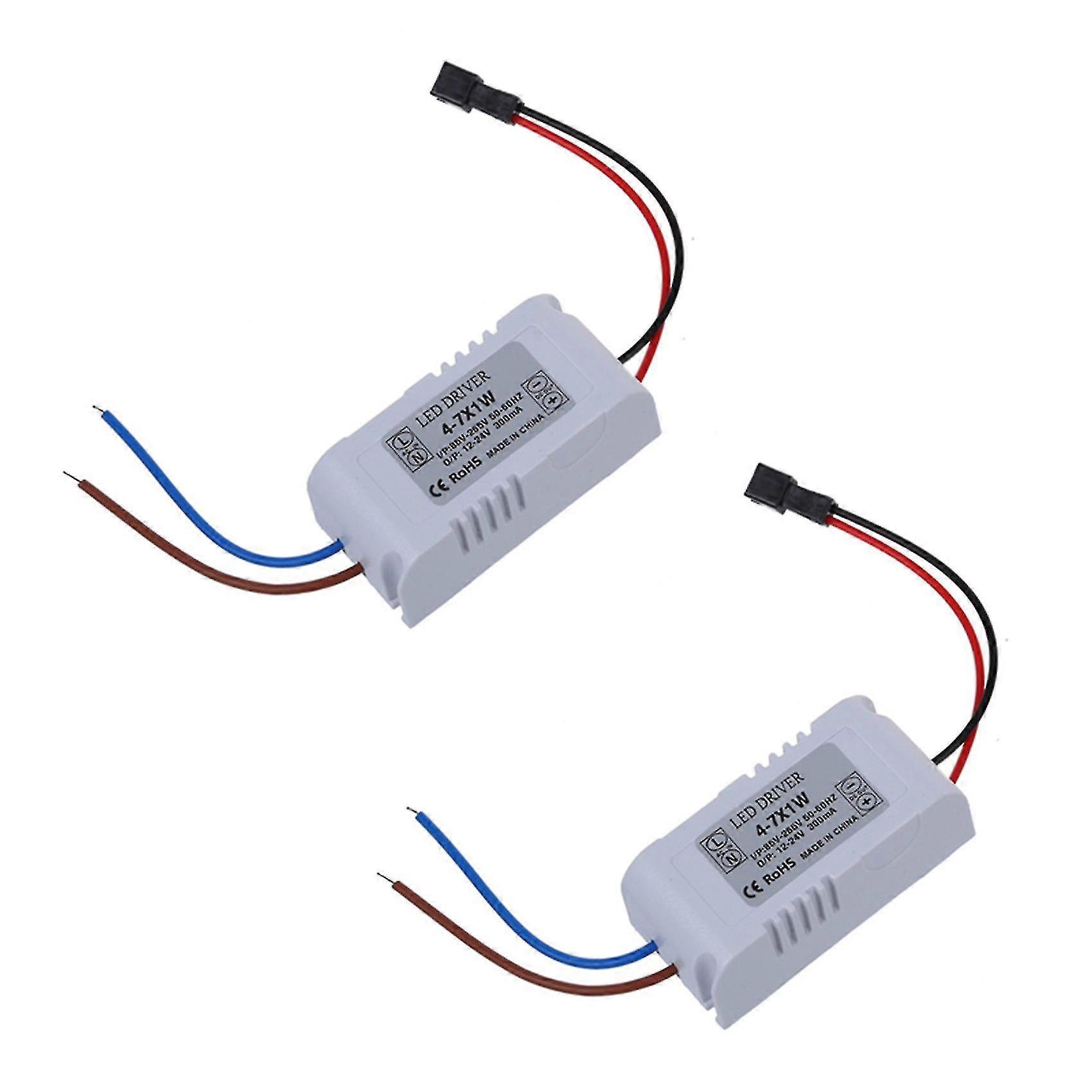 2x 6w Led Light Lamp Driver Konwerter zasilacza Transformator elektroniczny dla Mr16