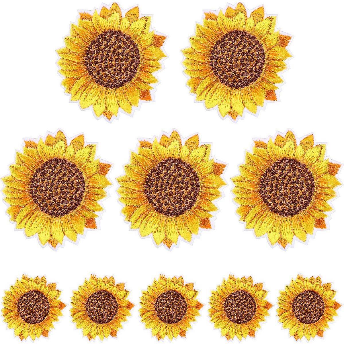 Patchs Iron-On Patchs pour vêtements Fleurs Patchs Appliqu Patchs