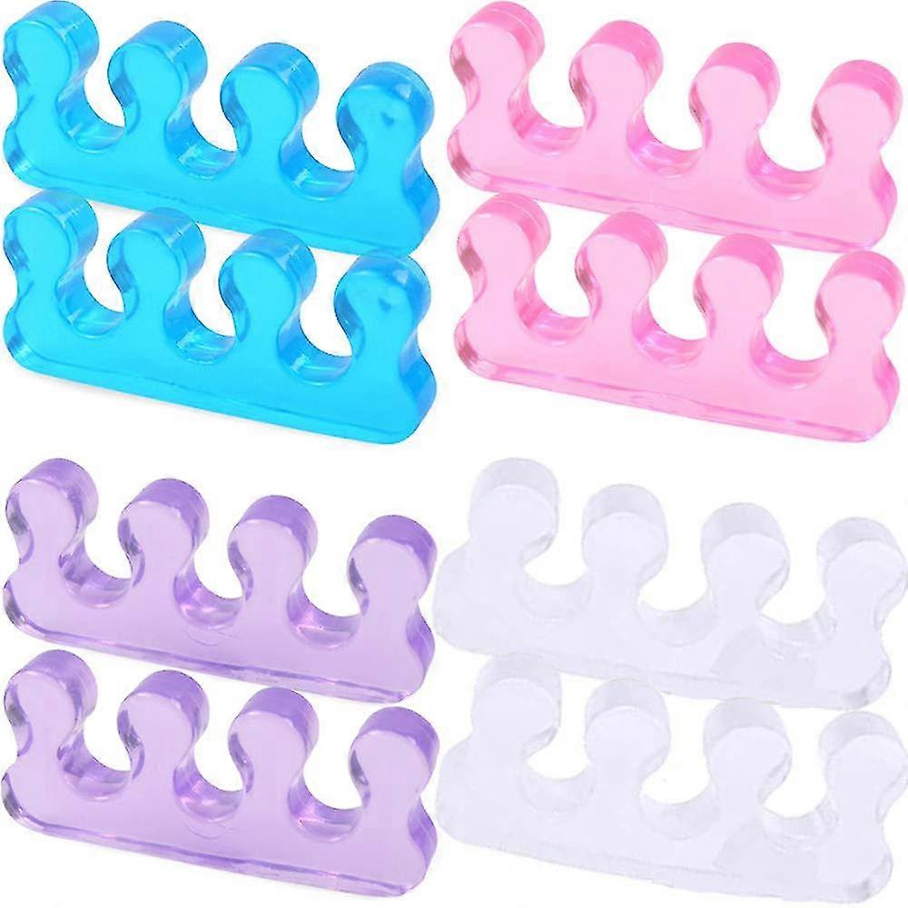 Toe Separatorssilicone Pedicure Spacers Straighteners