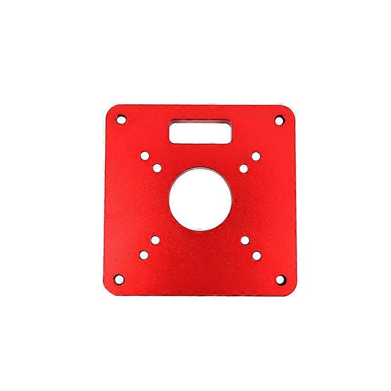 Insert Plate For Rt0700c Router Table, 120 X 120 X 8 Mm, Aluminum, For Woodworking