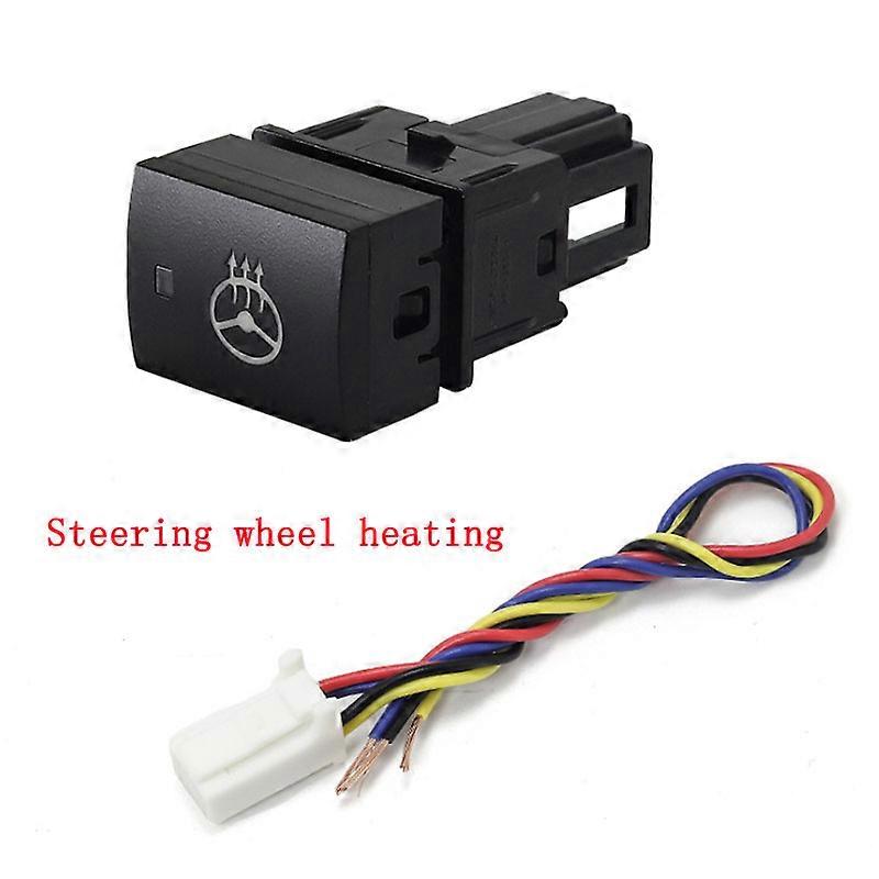 1PC audio BSM DRL LED music Steering wheel heating Radar Switch Button For Nissan 2020 Sylphy 14 New Sylphy