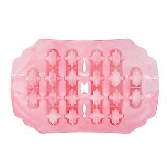 Double foot massage roller for home use to relieve foot pressure