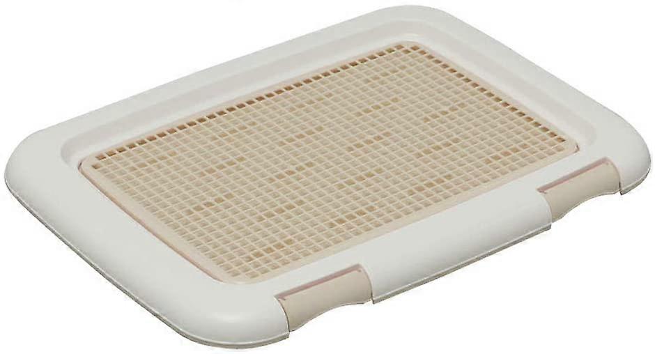 Training pad holder / puppy training tray, grid for dry paws, 2 latch closure,holds pad