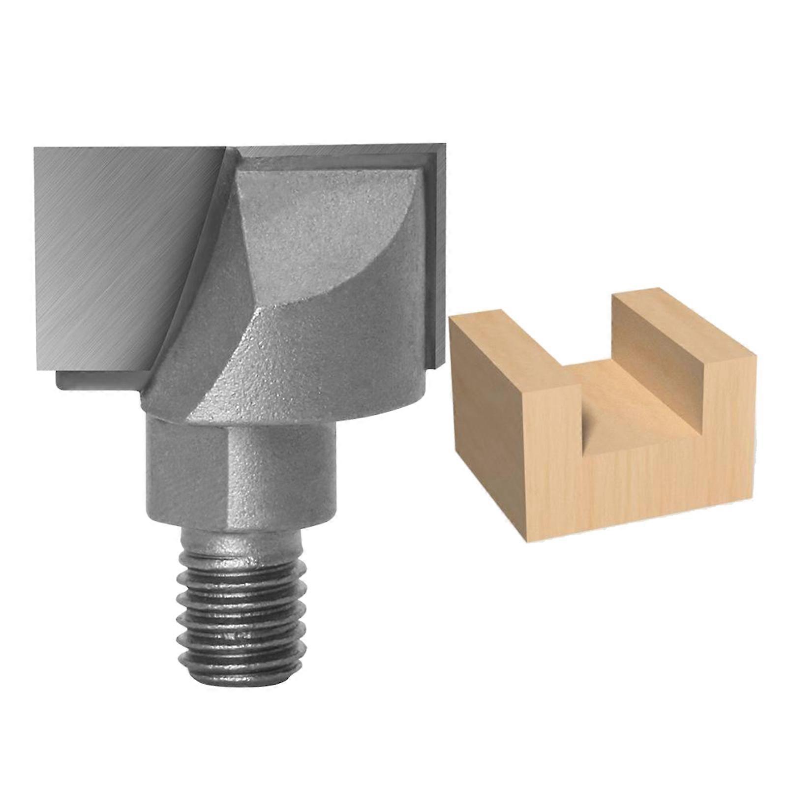 Router Bits Flat End Mill Bottom Cleaning Wood Milling Cutter 10x17mm