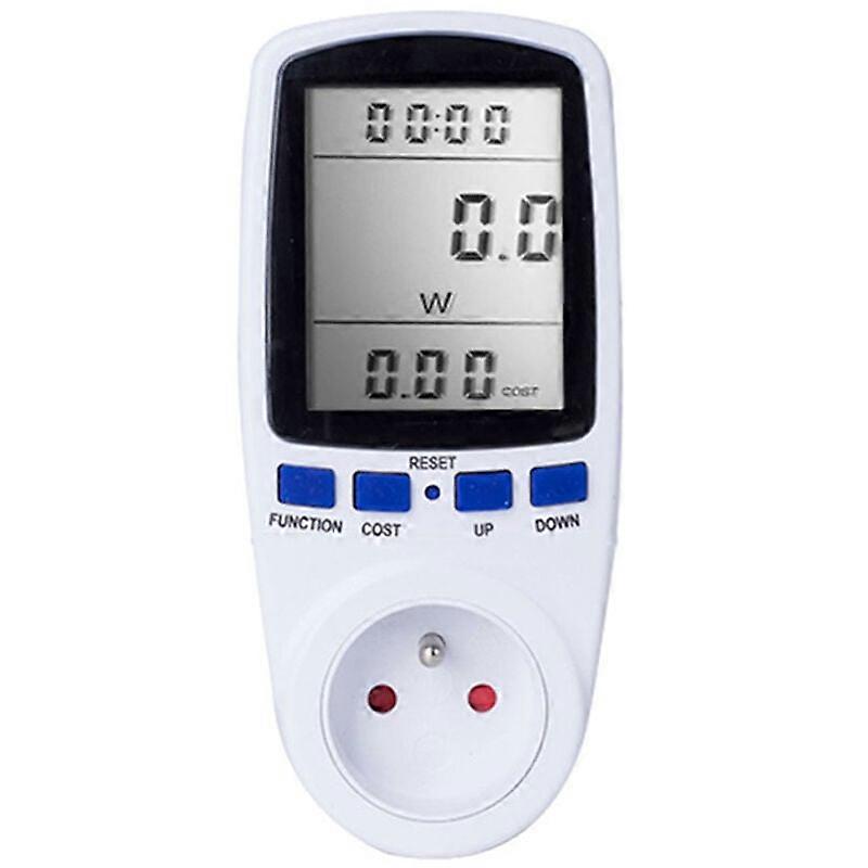 XHX Digital LCD Energy Meter Wattmeter Monitoring Device Power Electricity Kwh Power Measurement Analyzer