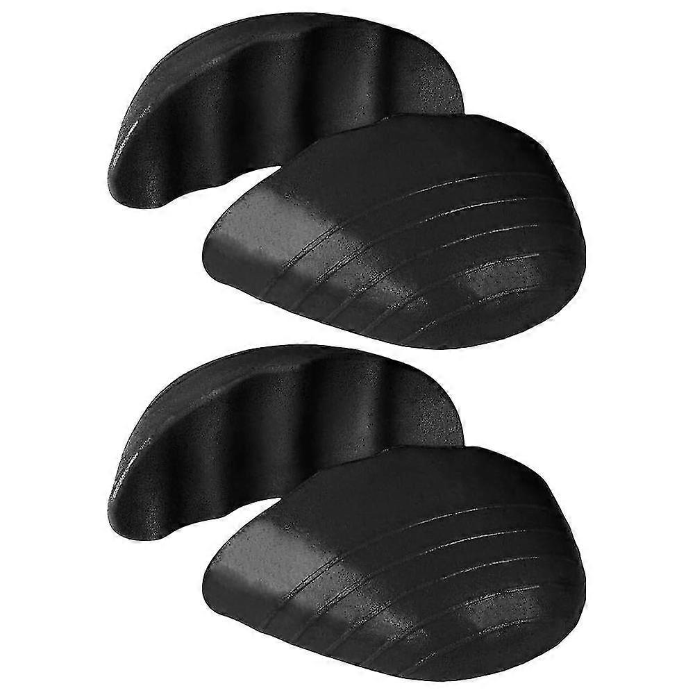 2Pairs Toe Plug Soft Sponge Half Insoles Reusable Toe Filler Inserts Shoes Adjustable Big Foot Brace Pad Unisex Shoe Inserts