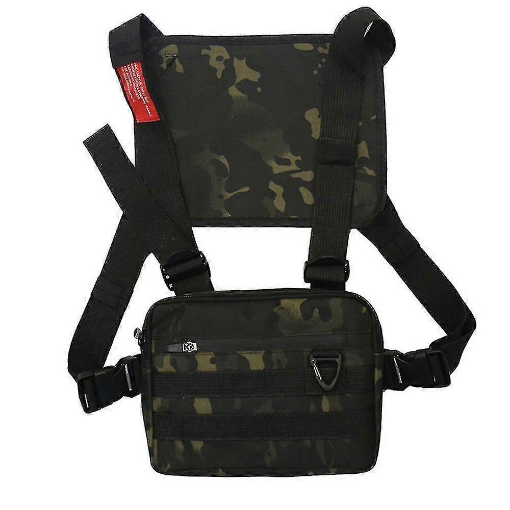 Men's Outdoor Sports Waterproof Chest Pack, Chest Pack Vest For Workout, Cycling And Hiking-lian