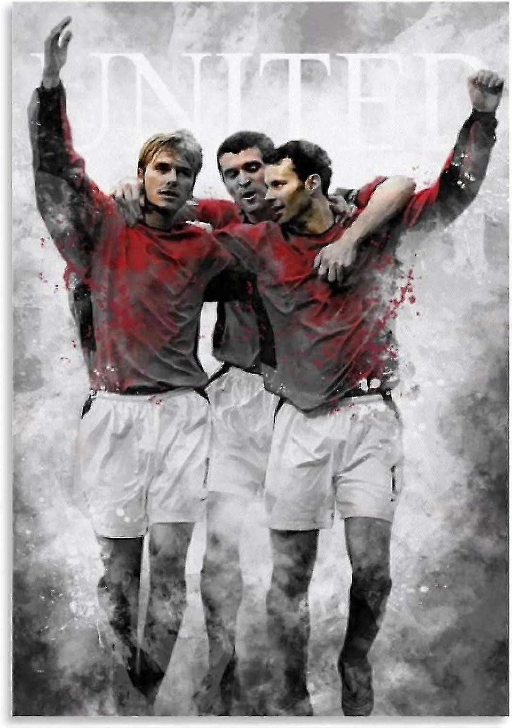 1000 块夹具拼图曼联足球运动员海报成人儿童玩具教育成人儿童游戏益智玩具 Ma1