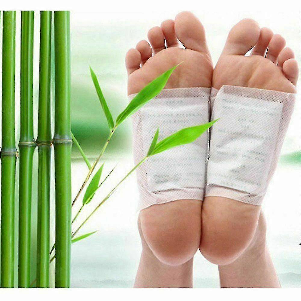 10-30pack Detox Fuß Patches Pads Natürliche Anlage Toxin Entfernung Klebstoff