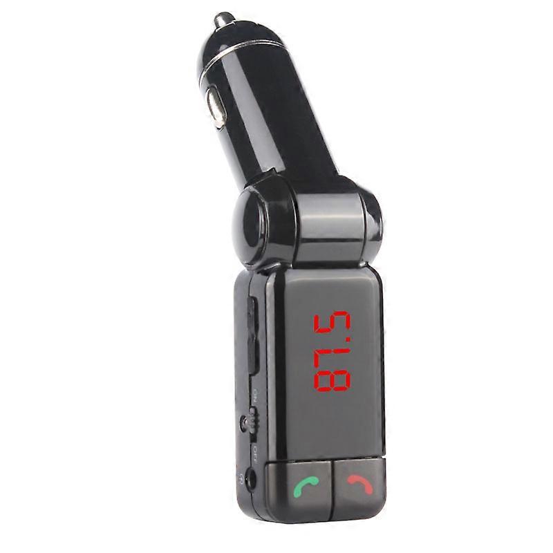 Car bluetooth hands-free MP3 player FM transmitter for mobile phone calls