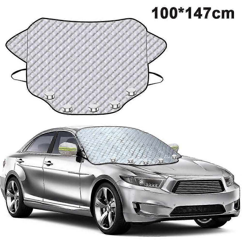 Car Windshield Hail Cover, With 4 Layers Protector & Magnets
