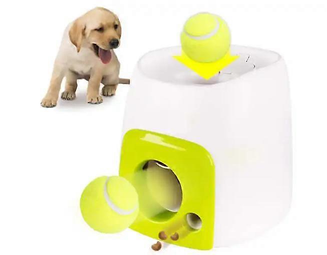 Hundetraining Interaktiver Ballwerfer Intelligenter Feeder - Grün Einzelloch