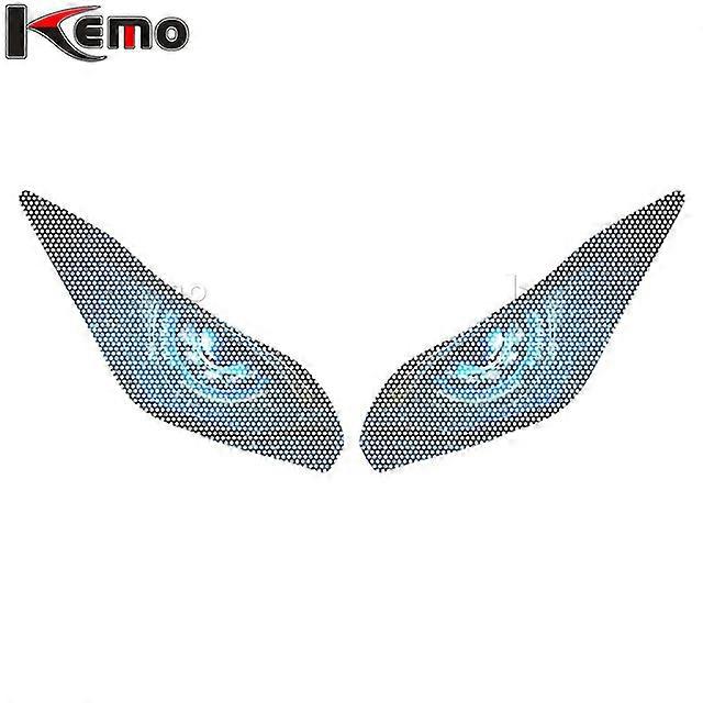 For kawasaki Ninja 650 ninja650 2017 2018 2019 Motorcycle Accessries 3D Front Fairing Headlight Sticker Guard Head light Sticker