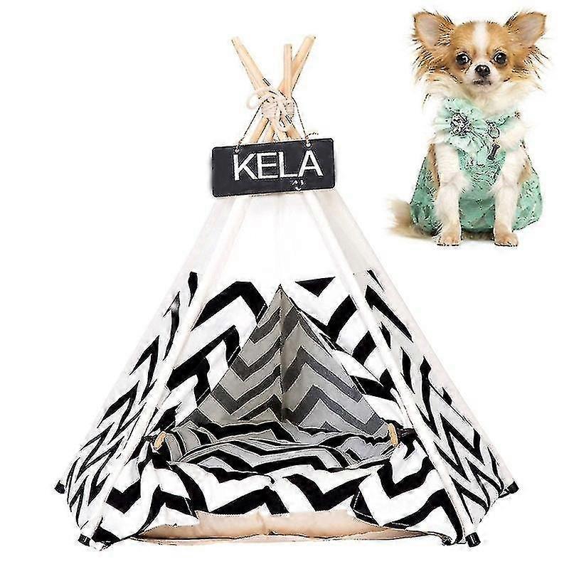 tent cushion pattern size:medium striped