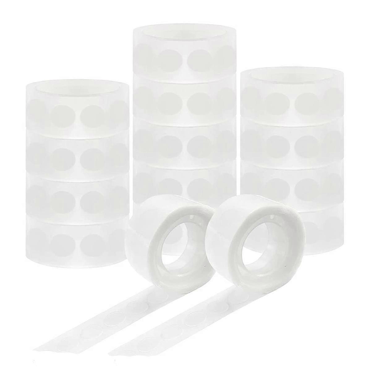 1500 Transparent Balloon Adhesive Points, Double-Sided Removable Adhesive Points, Wedding Decoratio