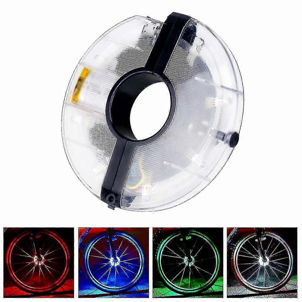 Bicycle Wheel Led Lights Waterproof Bicycle Wheel Lighting Patterns Multicolor Shifts For Mtb Bicycle