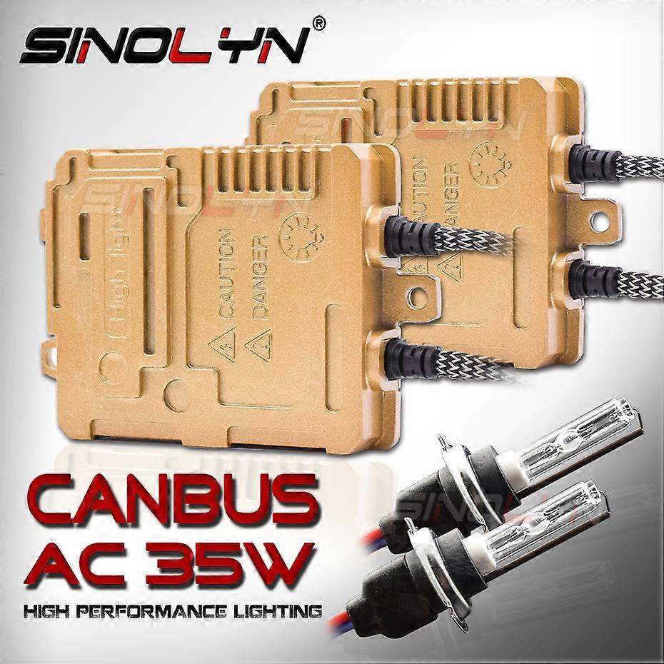 Canbus Error Car Xenon light Free AC HID Conversion Kit EMC Ballast Heads Fogs H1 H3 H7 9005 HB3 9006 HB4 H11 4300K 6000K 8000K