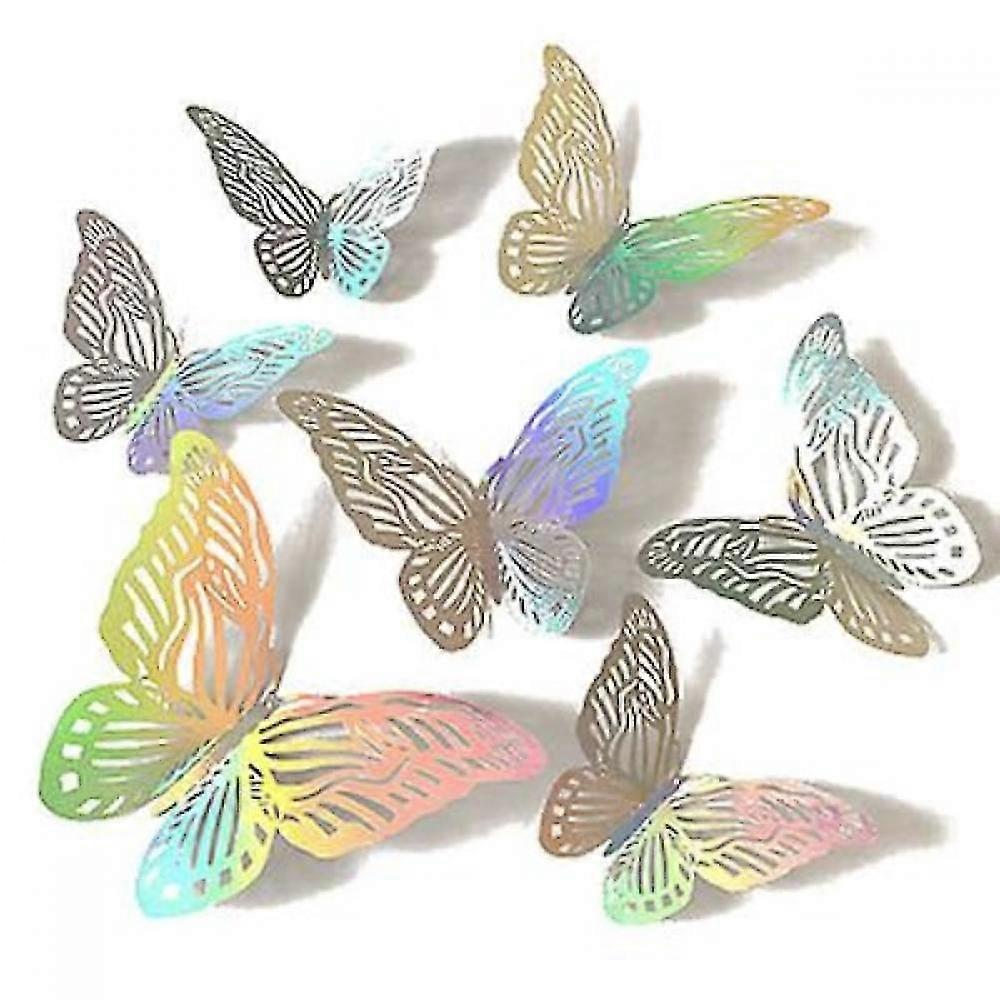 Decoración de pared de mariposa