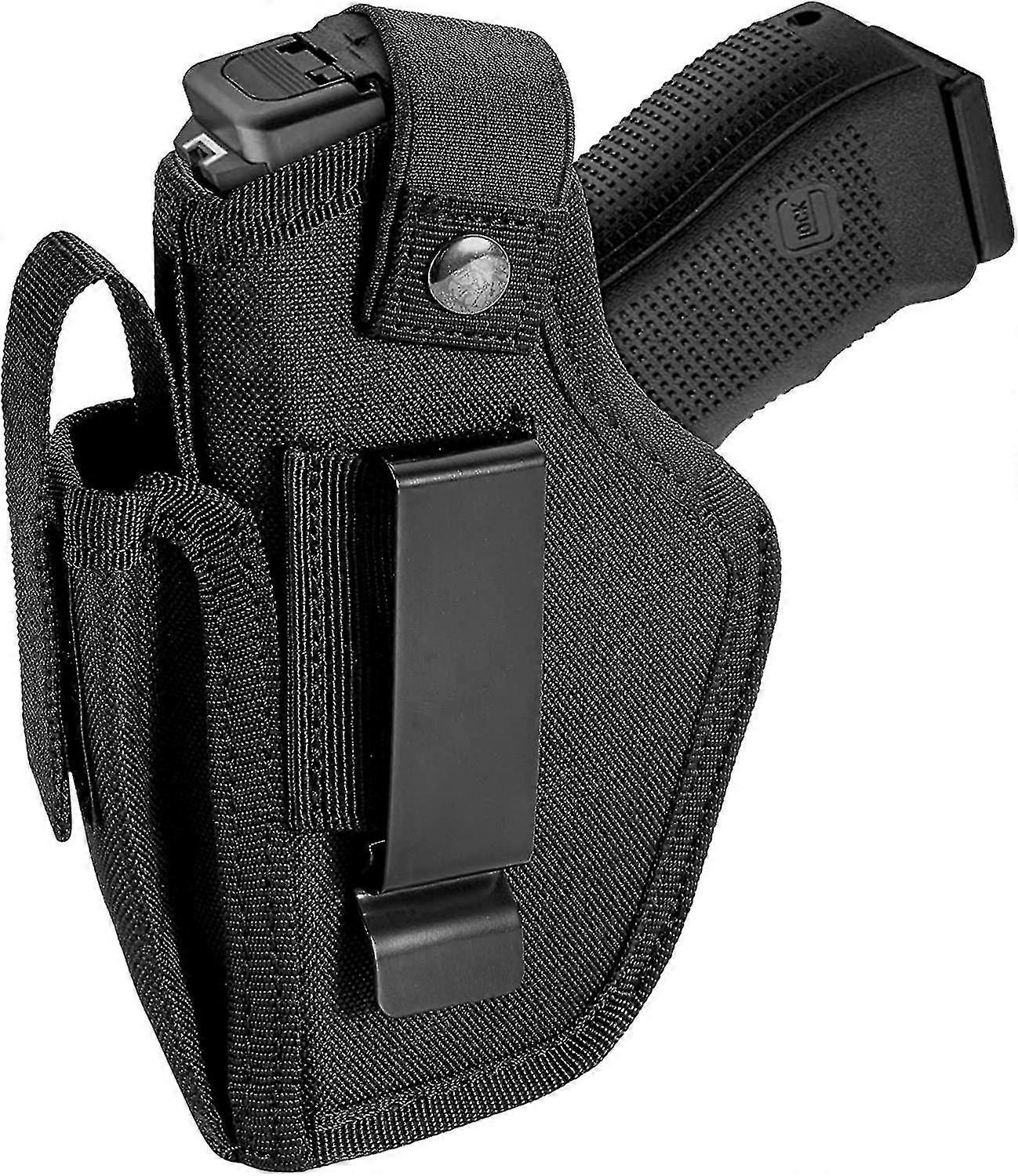 بندقية الحافظة للمسدسات 9mm 380 45acp، Iwb / owb مخفية تحمل الحافظات مسدس مع حقيبة ماج للرجال / النساء، Ccw اليمين واليسار حامل بندقية اليد يناسب Glo