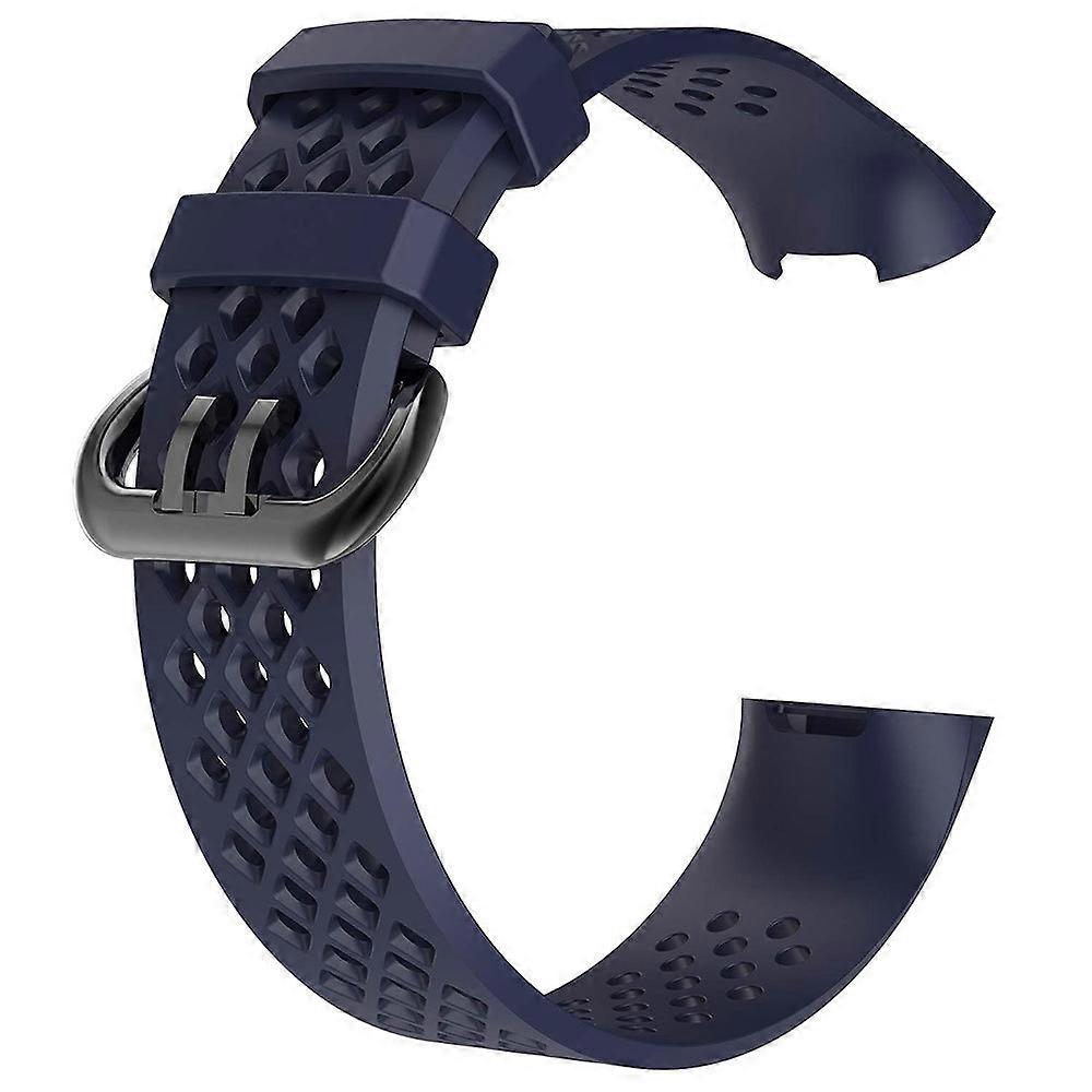 Square Hole Sport Wrist Strap For FITBIT Charge 3