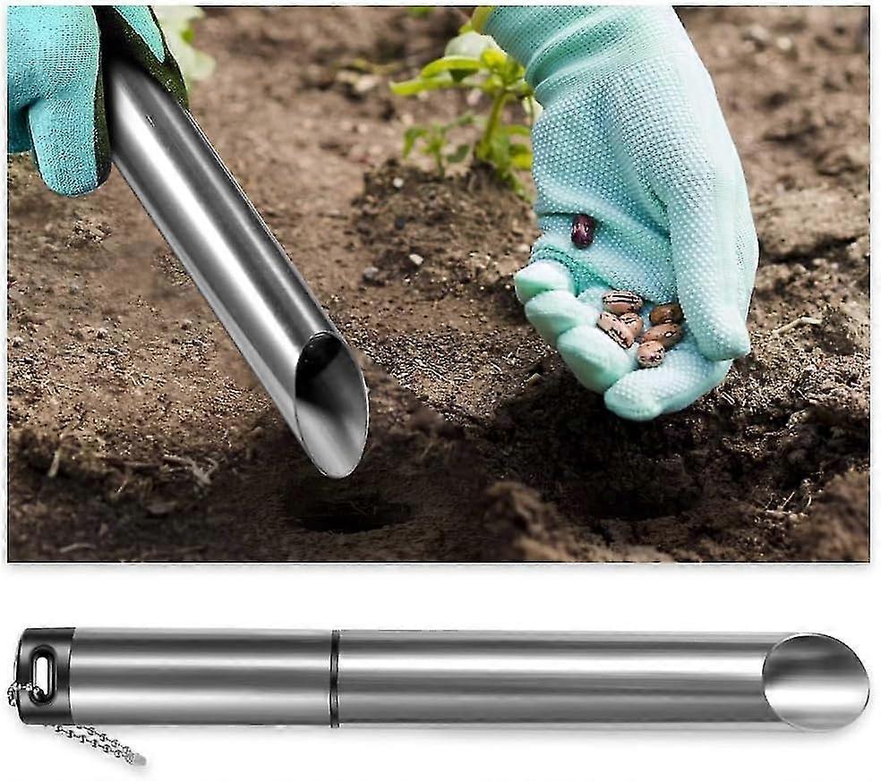Effortlessly dig Precise Seed Sowing Holes with Garden Hole Digger,Garden Tool,A for Planting Lovers