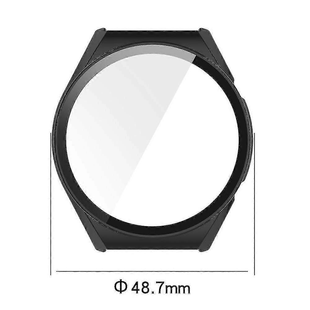 Protective Cover Case For Xiaomi Watch S1 Plating Pc Case For Xiaomi Mi Watch S1 Full Screen