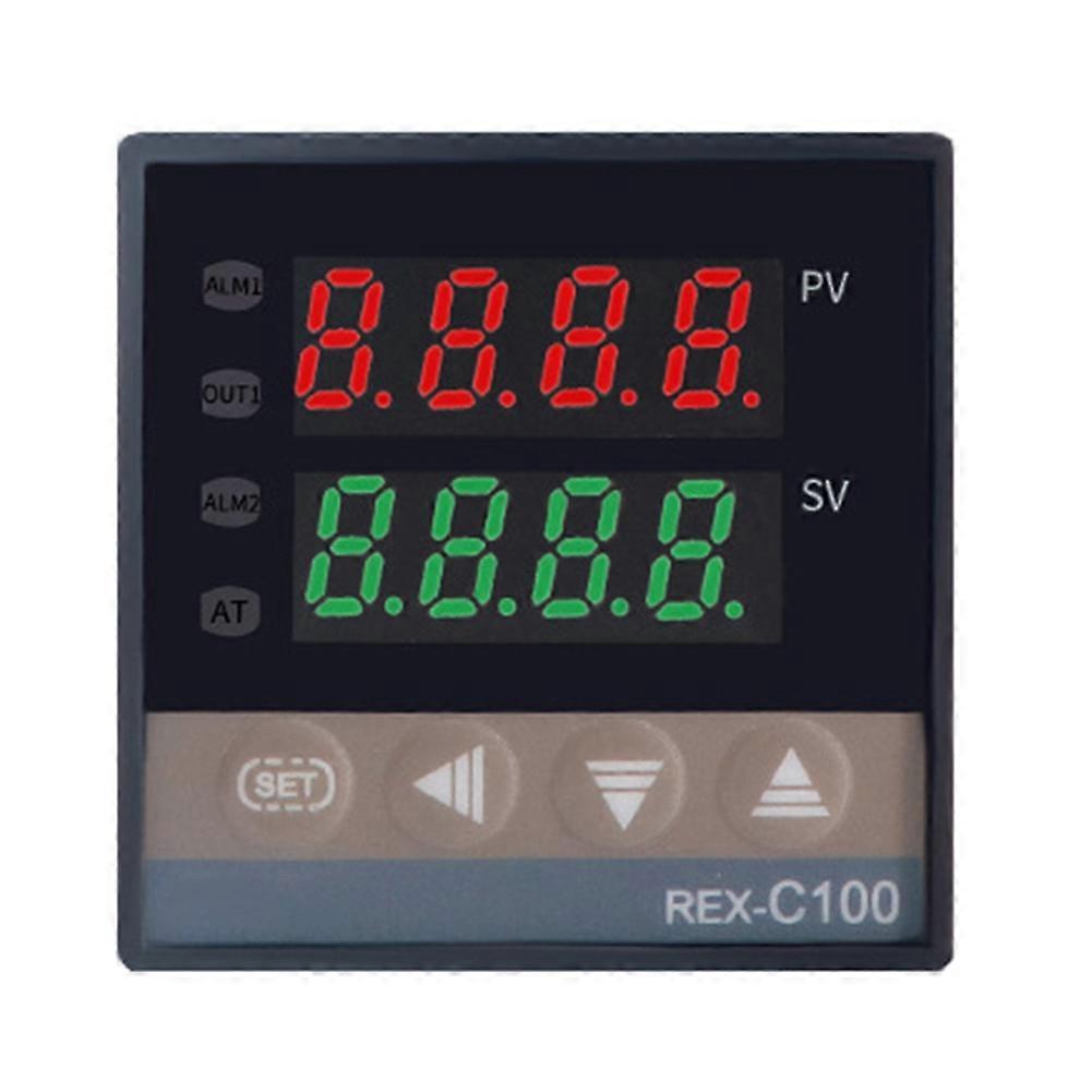 REX-C100 BRM-40DA SSR Relay M6 K Type Digital Thermostat Temperature Controller