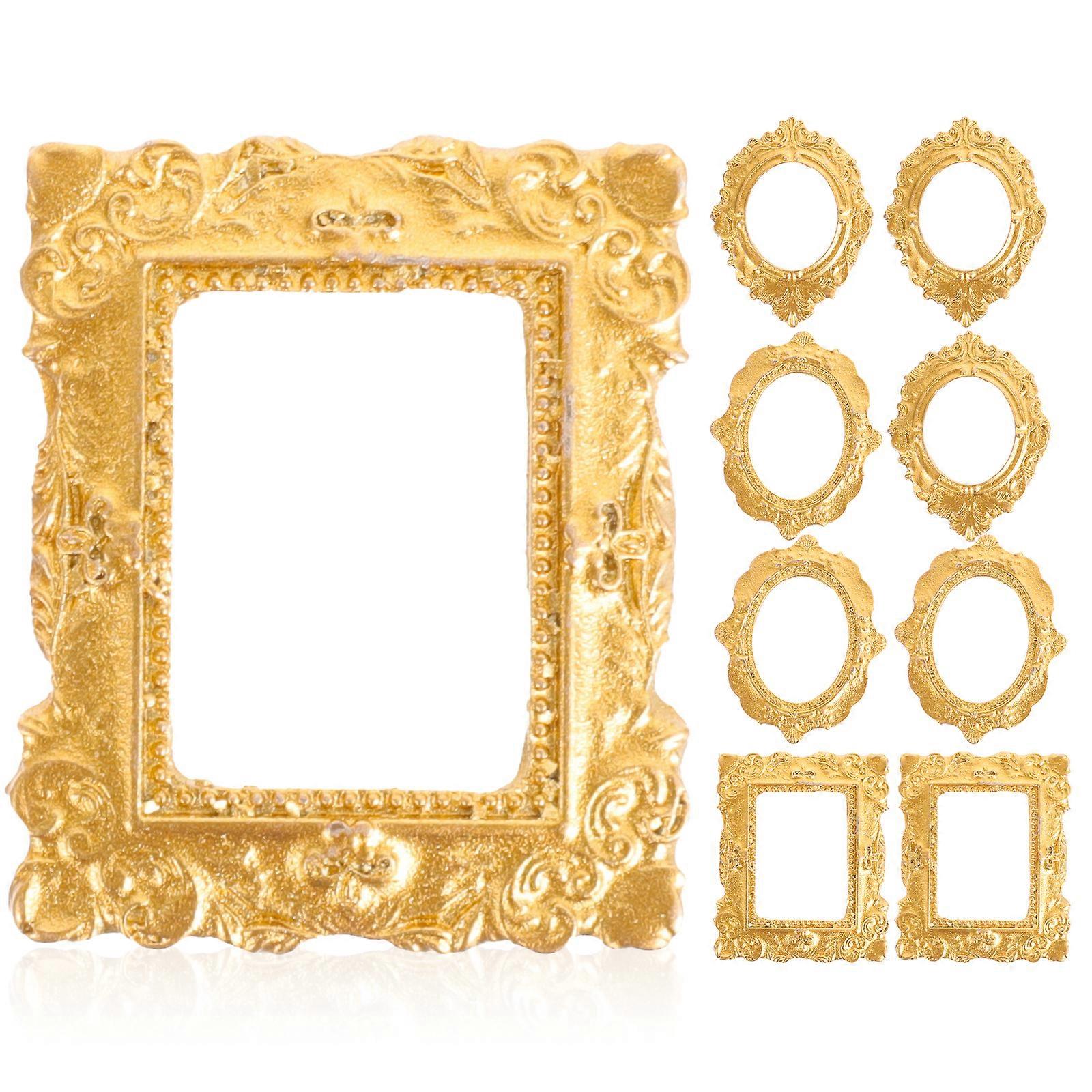 15pcs Mini Photo Frame Crafts Simulation Picture Frame Phone Shell Mini House Decor