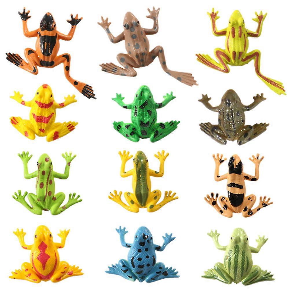 24pcs Imitation Model Animal Model Educational Plaything Simulated Shape Toys