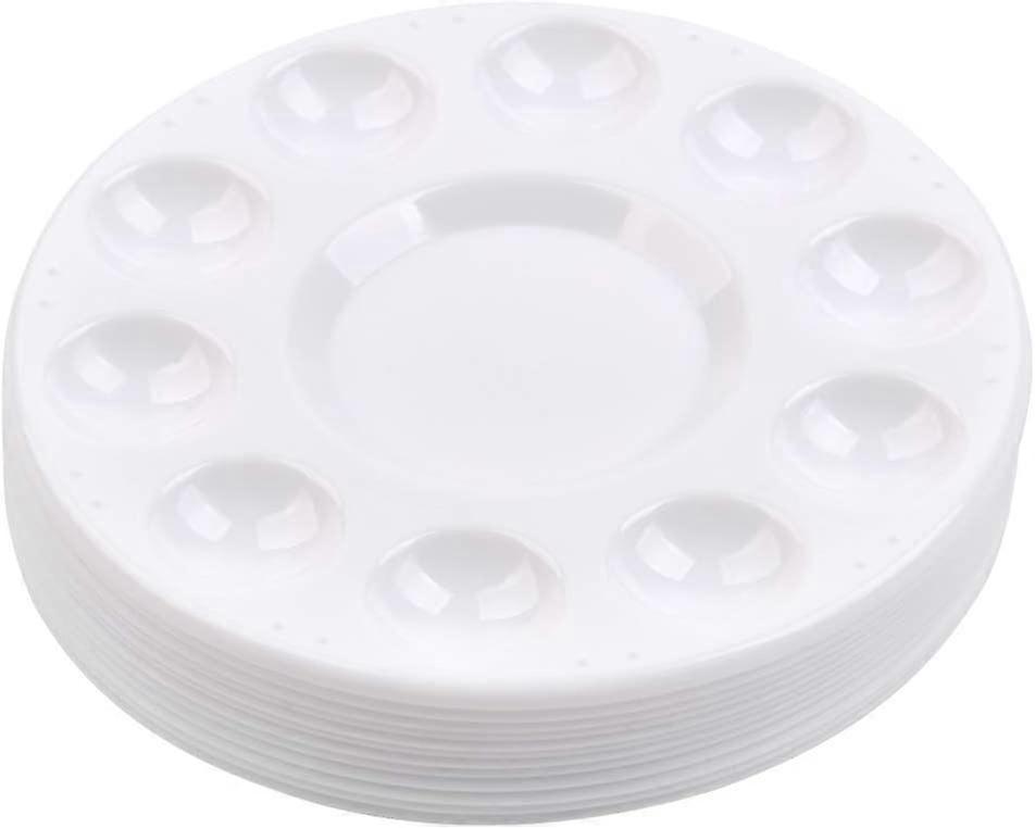 12 color mixing supplies white