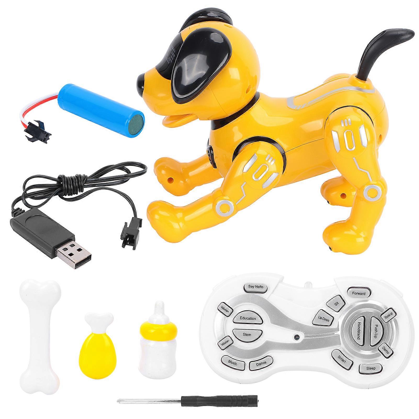 K11 RC Robot Dog Intelligent Toy Programming Interaction with Music 8+ Children Puppy Gift