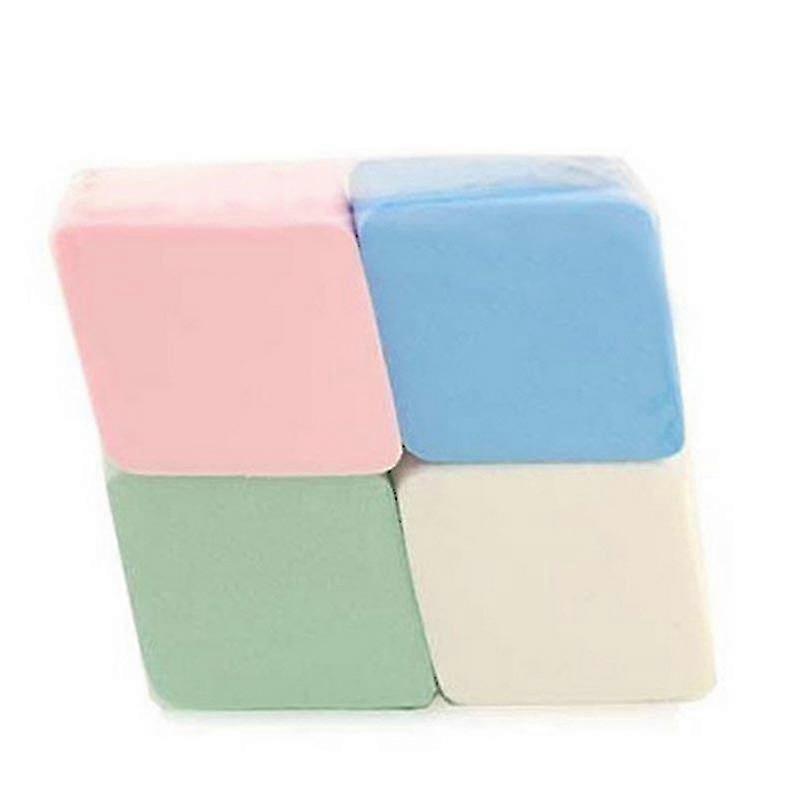 4pcs Smooth Makeup Foundation Éponge Puff Beauté Convenient Diamond Patterns Sponge Puff
