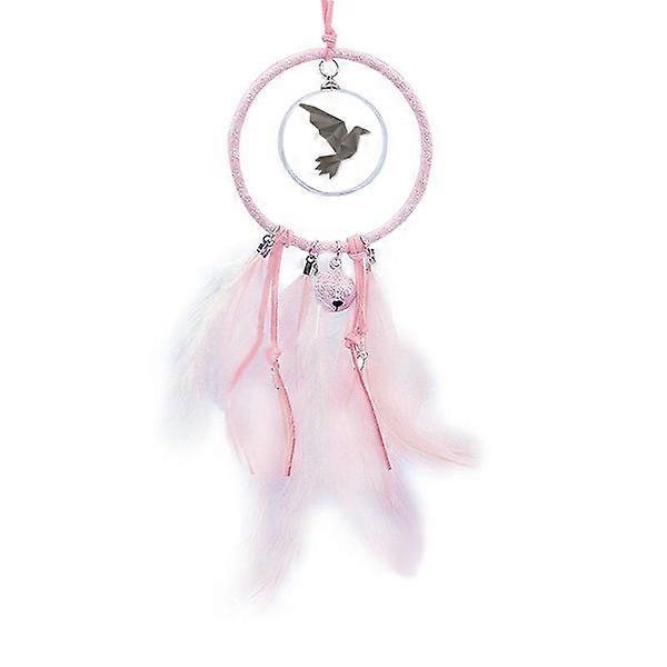 Geometric Crow Origa Pattern Dream Catcher Small Bell Bedroom Decor