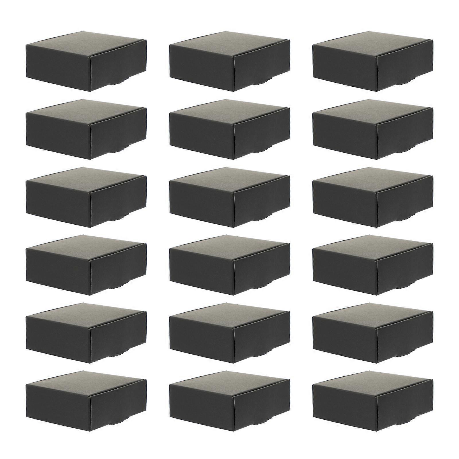 20stk Black Card Nipsæsker, Candy Packing Boxes Party Cookie Boxes Party Gaveæsker