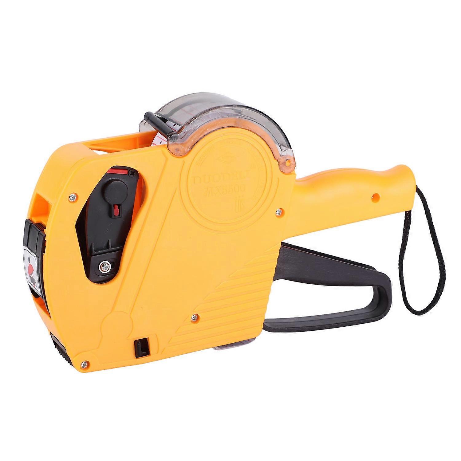 8 Digit Manual Price Tag Labeller with Cover Robust Practical Comfortable Hand Feeling Price Tag Mac