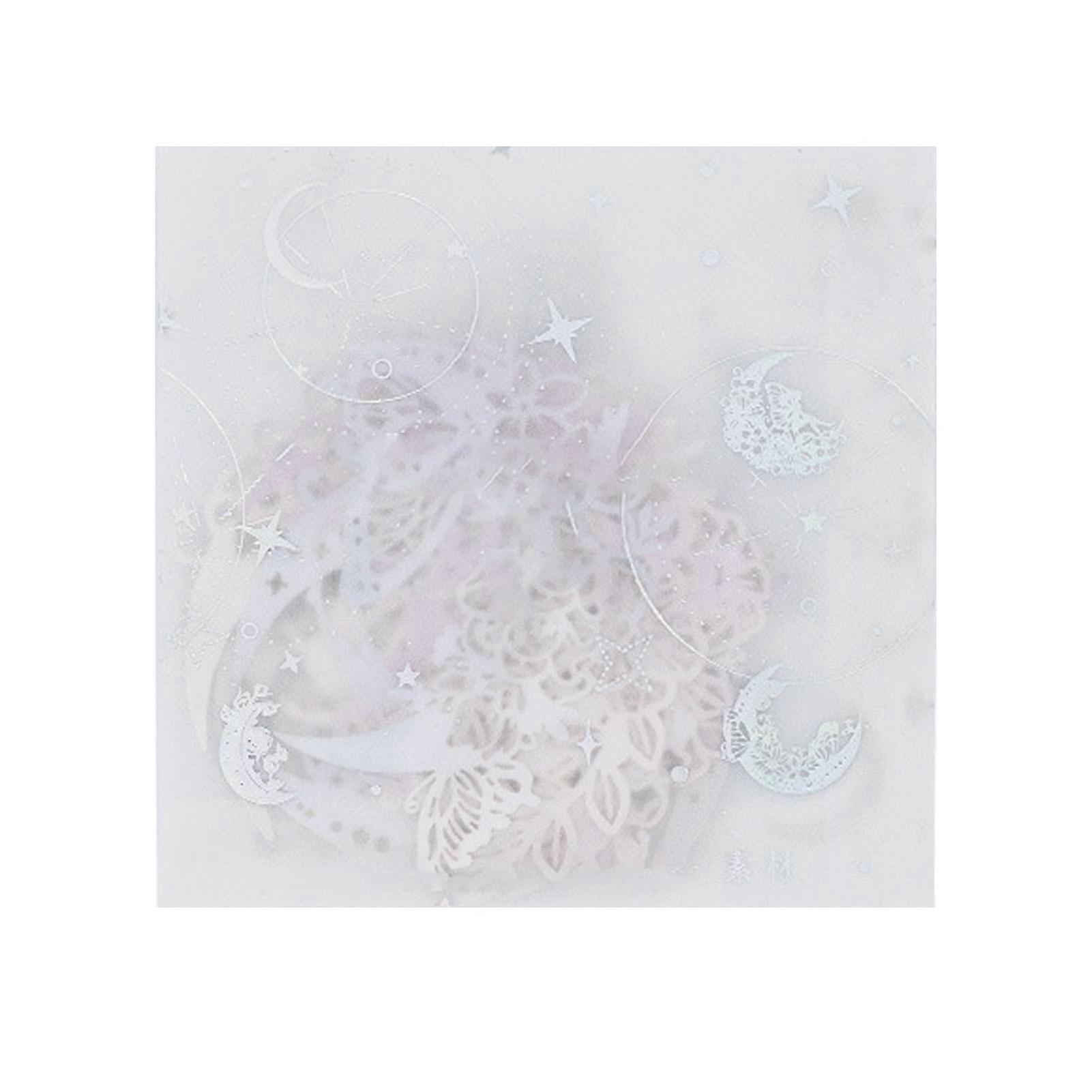 Moon & Butterfly Scrapbook Stickers - 10 Sheets for DIY Journals & Photo Albums
